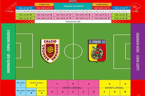 Calcio, Supercoppa. Reggiana-Catanzaro- Info Biglietti. Ecco i prezzi dei tagliandi, punti prevendita esterni, on-line e settore ospiti, i dettagli