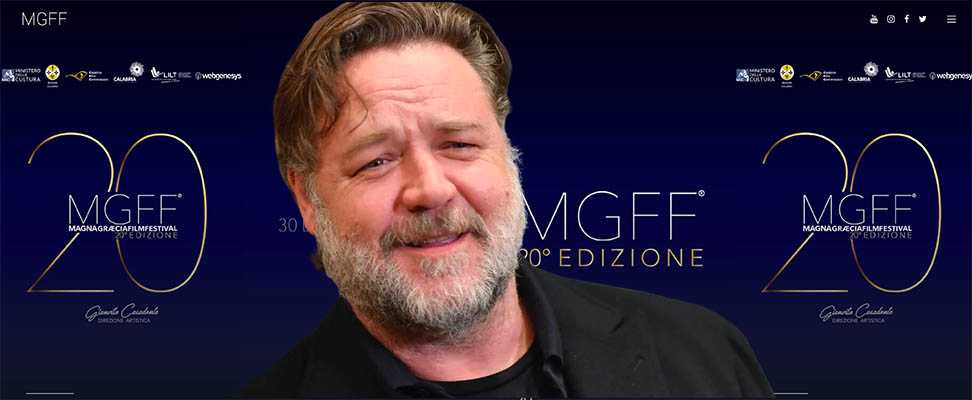 Russell Crowe in concerto per il ventennale del Magna Graecia Film Festival - Catanzaro 20 giugno