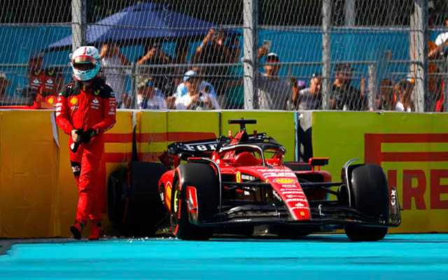 F1. Perez conquista la pole a Miami, Verstappen solo nono Leclerc a muro: la griglia di partenza
