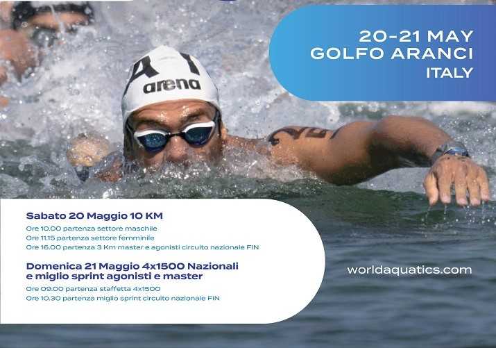 Nuoto acque libere in Sardegna: si avvicina la tappa di Coppa del Mondo a Golfo Aranci