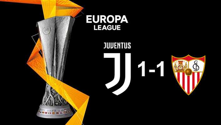 Calcio. Europa League: Gatti salva la Juve al 97' Juventus-Siviglia 1-1