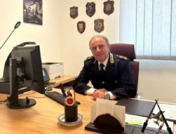 Angelo Paduano nuovo dirigente della Polizia Amministrativa e Sociale di Catanzaro.