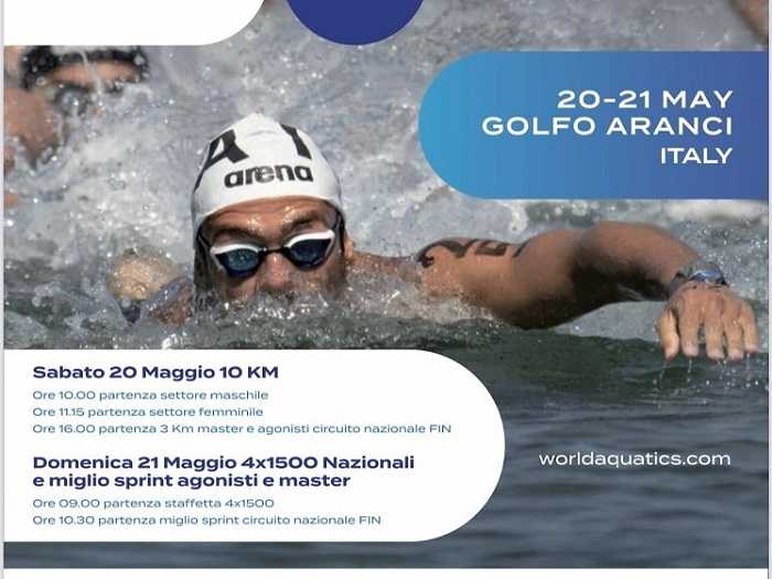 Nuoto acque libere Sardegna: la tappa di Coppa del Mondo a Golfo Aranci si presenta il 19 maggio