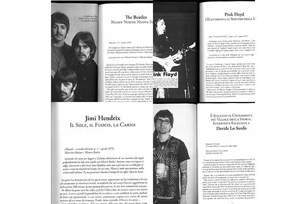 Davide Lo Surdo con i Beatles e i Pink Floyd in un libro di storia della musica