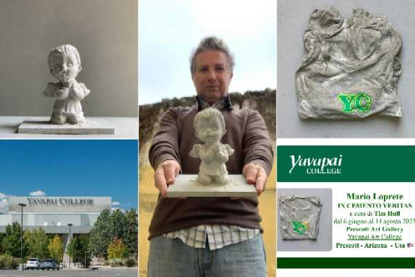 In Cemento Veritas: L'Arte di Mario Loprete alla Yavapai Prescott Art Gallery"