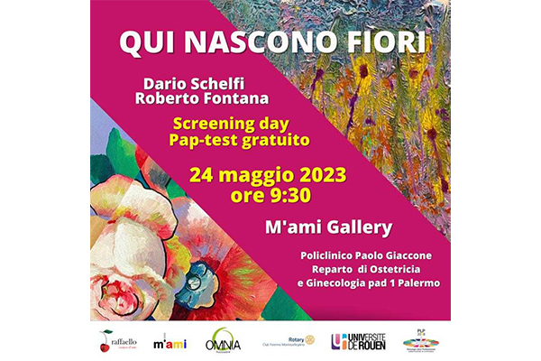 “Qui nascono fiori”, al Policlinico “Paolo Giaccone” di Palermo la bipersonale degli artisti Roberto Fontana e Dario Schelfi