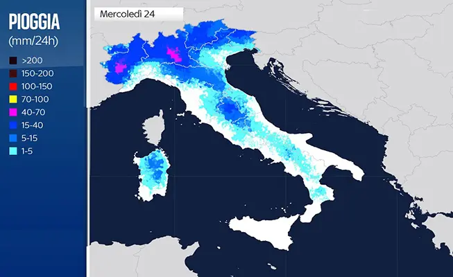 Meteo: temporali Intensi in arrivo: allerta per fenomeni violenti su queste regioni, i dettagli