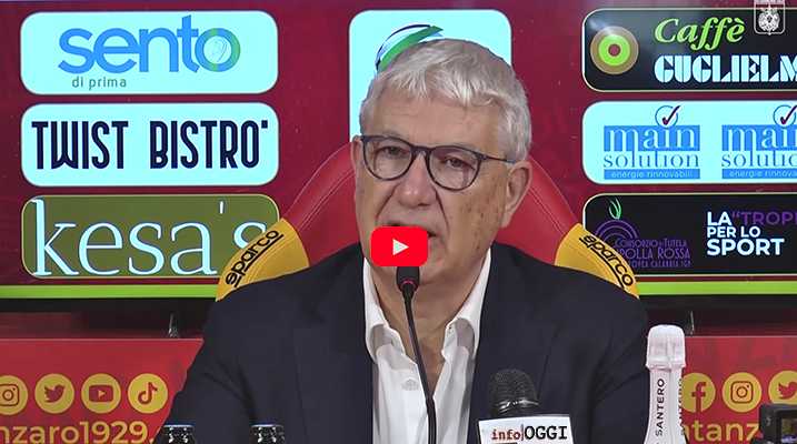 Calcio. Il Presidente Floriano Noto fa il bilancio della stagione e svela progetti Serie B del Catanzaro Calcio. Video