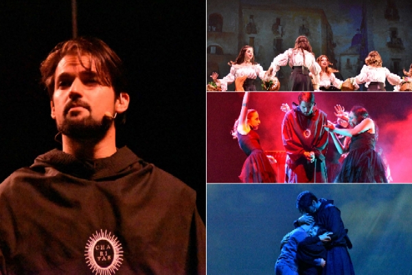 Applausi per l’emozionante “Francesco de Paula l’Opera”in versione teatrale in una Piazza 5 Dicembre di Lamezia Terme gremita