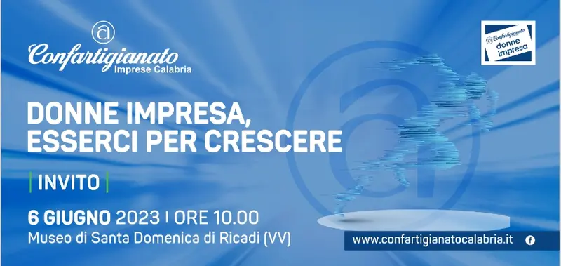 Prima assemblea regionale delle donne imprenditrici di Confartigianato Imprese Calabria.
