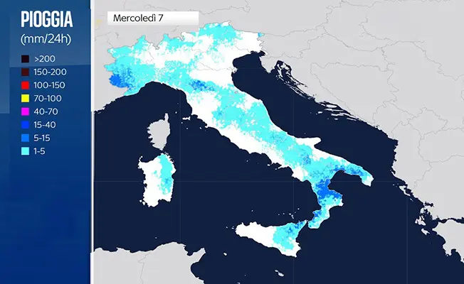 Meteo: violento temporale in arrivo: le zone a rischio grandine ecco i dettagli