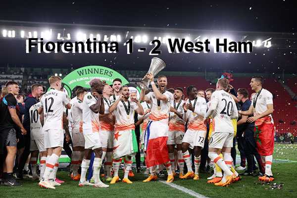 Calcio, Conference League: West Ham batte la Fiorentina 2-1 nella finale Bowen che manda i toscani all'inferno, gli Hammers campioni