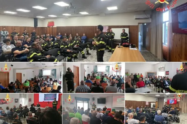 Vvf. Giornate tecniche AIB: Standardizzazione e sinergia per la lotta agli incendi boschivi in Calabria