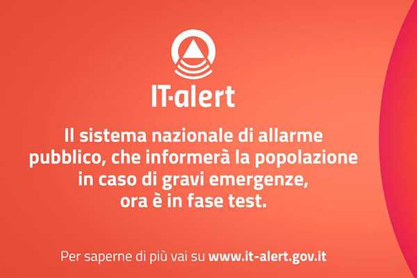 Protezione Civile IT-alert: al via i test sul territorio Italia Video. I dettagli
