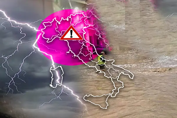 Avviso meteo: ampia perturbazione in arrivo - Piogge, temporali e grandine previsti per venerdì. Previsioni