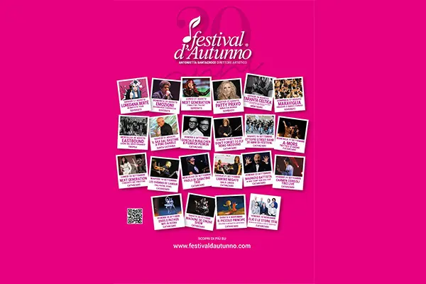 XX Festival d’Autunno, al via da domani, 1° luglio, la prevendita dei biglietti per tutti gli spettacoli in cartellone. I dettagli