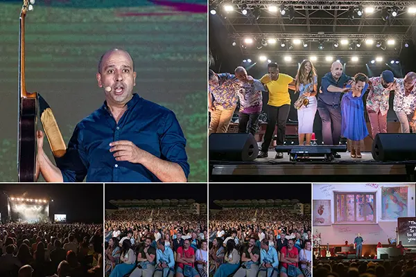 Sold Out allo stadio d’Ippolito di Lamezia per l’irresistibile Megashow di Checco Zalone, in oltre quattromila incantati dalla sua bravura