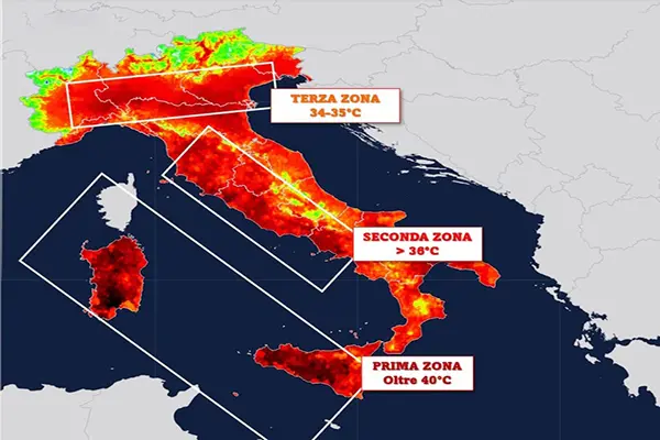 Anticiclone Cerbero: Italia in preda alle fiamme! Estate bollente in arrivo questo weekend. I dettagli