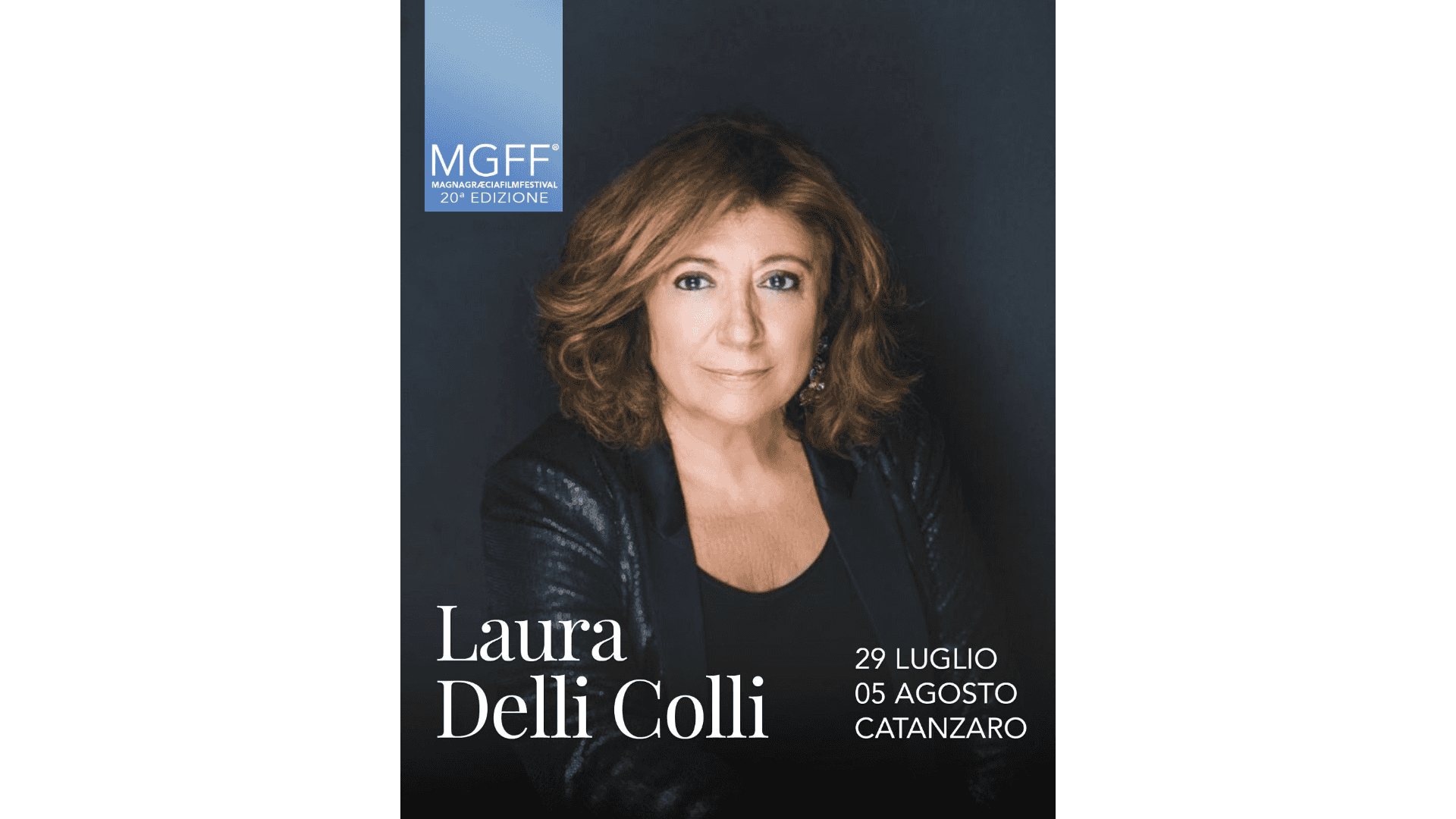 Laura Delli Colli aprirà Magna Graecia Film Festival  a Catanzaro il prossimo 29 luglio