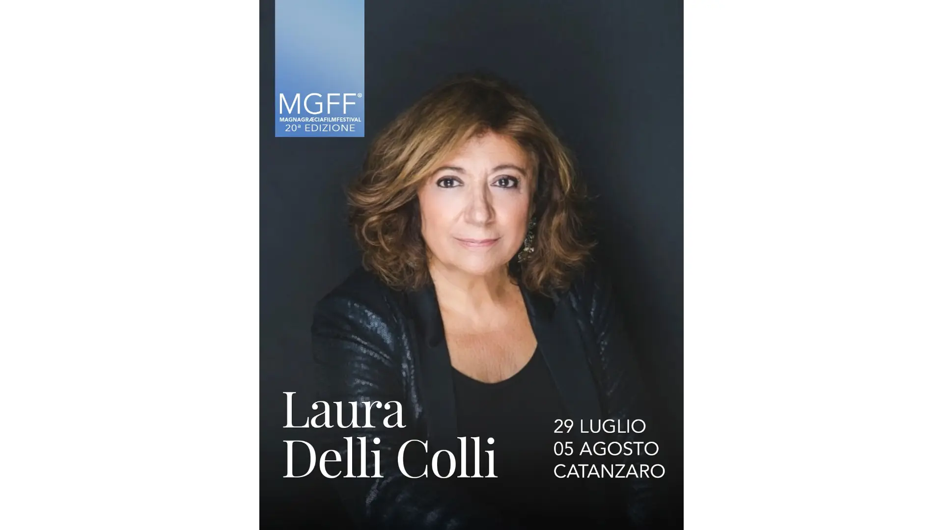 Laura Delli Colli aprirà Magna Graecia Film Festival a Catanzaro il prossimo 29 luglio