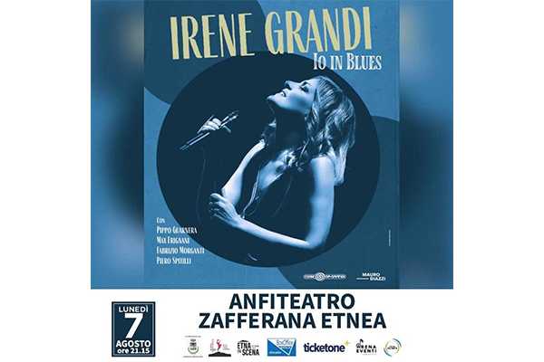 Ai piedi dell’Etna, la dichiarazione d’amore di Irene Grandi al suo blues