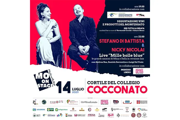 Prosegue l'8ª edizione del Monferrato On Stage, la rassegna itinerante che unisce enogastronomia e musica. I dettagli