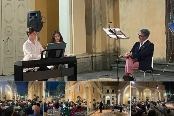 Buona la prima per la rassegna culturale «Abitare le parole» La parola bellezza protagonista a palazzo Nicotera di Lamezia Terme