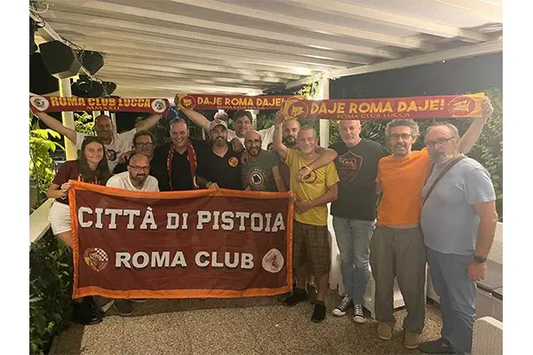 Da Pisa, Lucca, Viareggio e Pistoia per sostenere l’As Roma