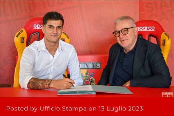 Calciomercato Serie B : ufficiale: Andrea Oliveri si unisce al Catanzaro in prestito dalla Atalanta