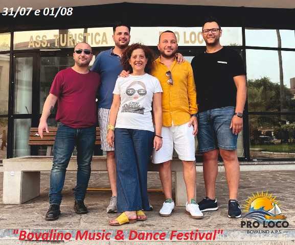 Bovalino-Pro Loco: Tutto pronto per le serate "Bovalino Music & Dance Festival"
