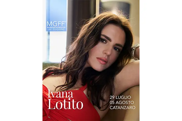 Catanzaro. L'attrice Ivana Lotito Madrina del Magna Graecia Film Festival