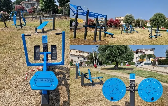Bovalino: la nuova palestra fitness inclusiva all’aperto è realtà! A breve l’inaugurazione.