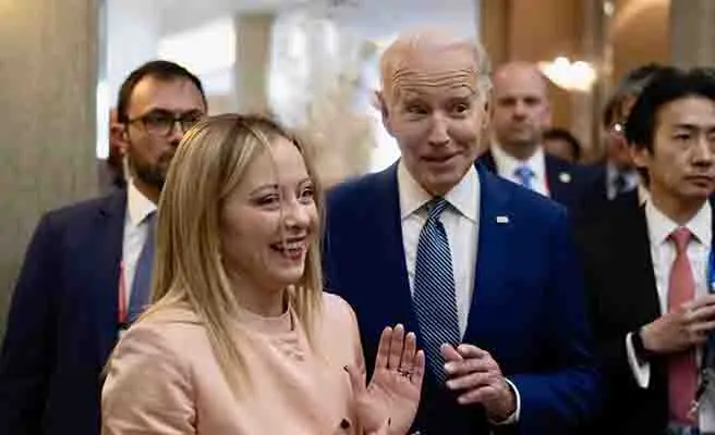 Stati Uniti e Italia: Biden e Meloni affrontano coordinamento sulla Cina