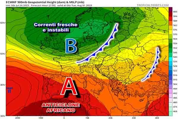 Meteo: agosto in bilico: meteo a due facce per l'Italia e le vacanze estive. Ecco gli aggiornamenti