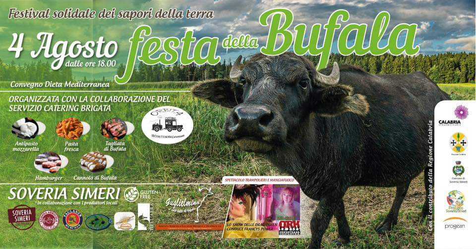 Soveria Simeri, il 4 agosto torna la Festa della Bufala