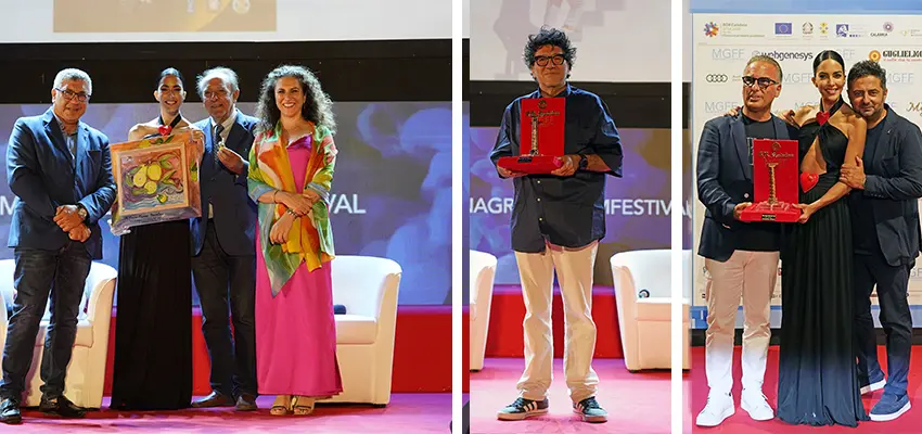 MGFF: colonne d’Oro a Rocio Munoz Morales e Daniele Cipri in attesa di Susan Sarandon