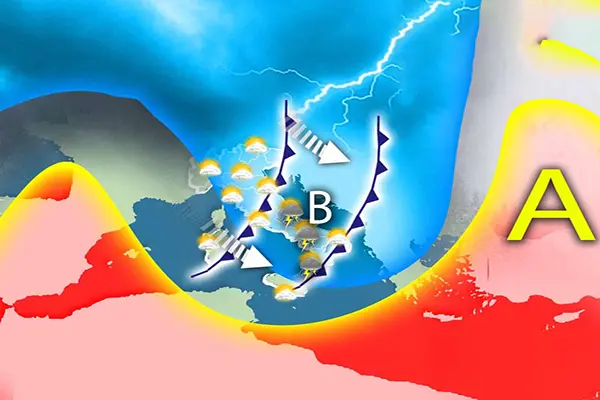 Ciclone Circe: cambiamenti nelle previsioni meteo per il weekend. Leggi tutti i dettagli