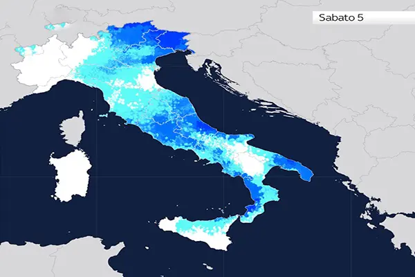 Meteo. Ciclone Circe: cambio di rotta nel weekend possibili episodi di maltempo. Ecco dove i dettagli