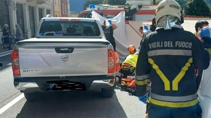 Drammatico incidente nel Centro di Arco: Donna di 80 Anni Investita da Pick-up