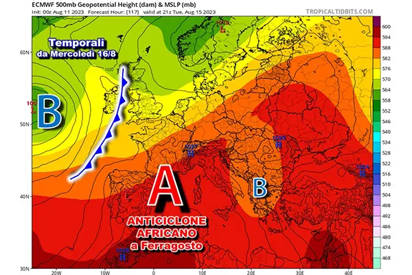 Calura Estiva e Afa Avvolgente: il Meteo della prossima settimana fa prevedere un Ferragosto rovente. Tutti i dettagli