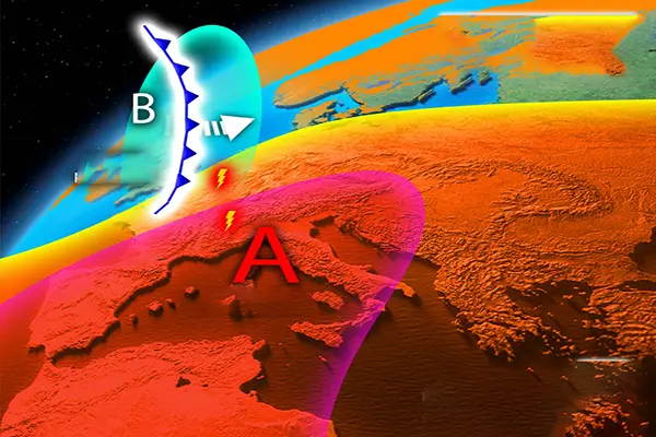 Meteo. Anticiclone Nerone in difficoltà: dalla calura record alla sfida dei cicloni nella prossima settimana