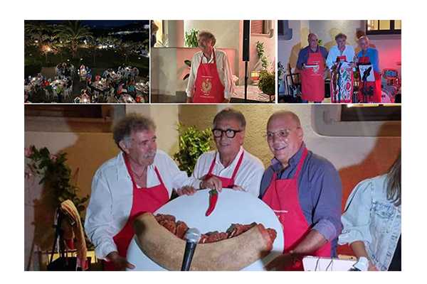Celebrazione degli 'Orfani del morzello': Antica Congrega Tre Colli onora Massimo Palanca e presenta il piatto 'Morzello O Rey'