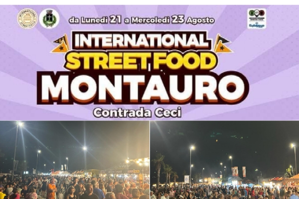 "International Street Food" a Montauro è boom: in diecimila sul lungomare