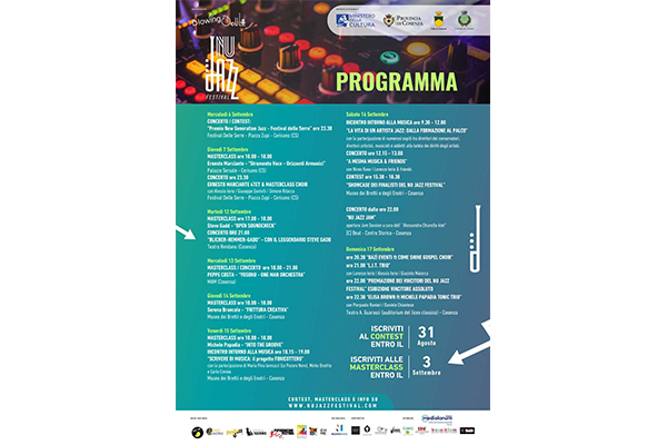 Cresce l'attesa per il "Nu Jazz Festival"