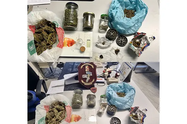 Arresto per Spaccio di Sostanze Stupefacenti a Lamezia Terme: Sequestro di Marijuana ed Hashish. Tutti i dettagli