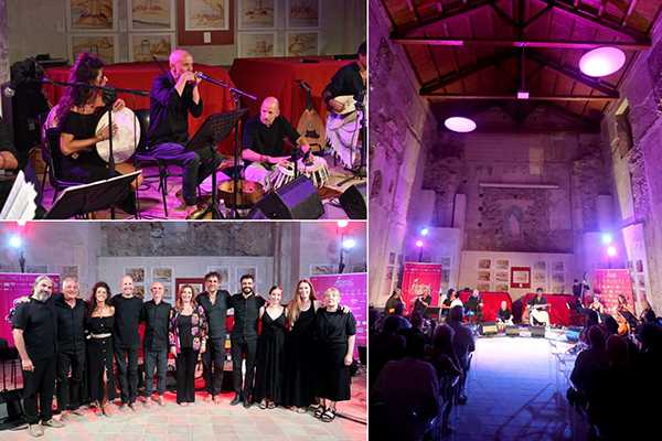 XX Festival d’autunno, a Tropea Palazzo Santa Chiara immerso nei suoni del Mediterraneo di Eastbound, il concerto della Alkantara MediOrkestra