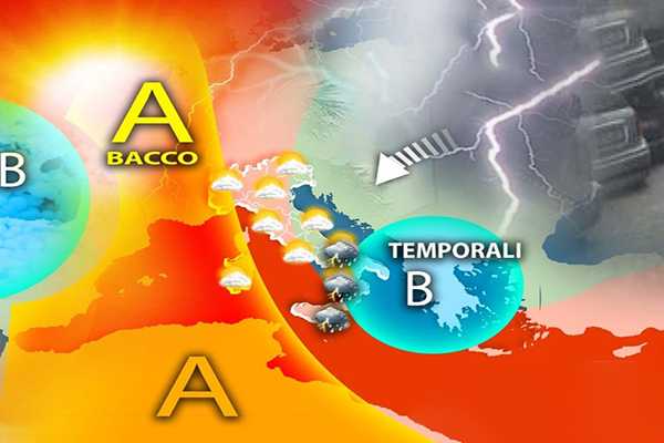 Previsioni meteo: ciclone balcanico e temporali in arrivo su Italia Tutti i dettagli
