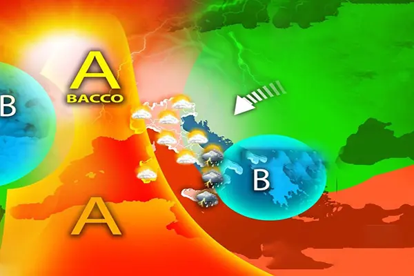 Previsioni Meteo: goccia fredda da est porta temporali nel Sud Italia. Tutti i dettagli