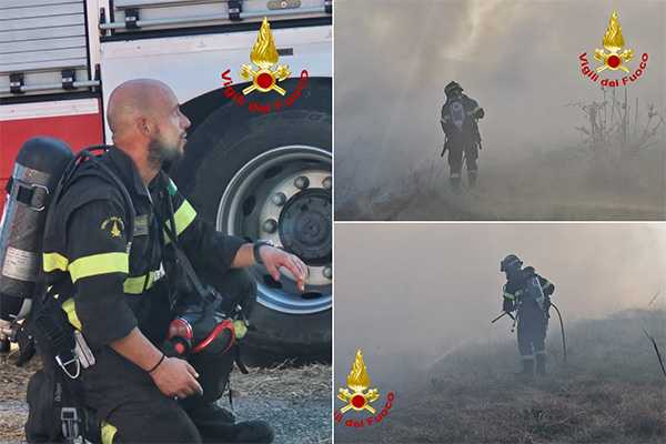 Intensi sforzi dei Vvf della Calabria per contenere gli Incendi: 11 focolai nella provincia di Crotone