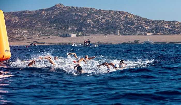 Nuoto acque libere Sardegna: all'Asinara fior di campioni tra cui Dario Verani